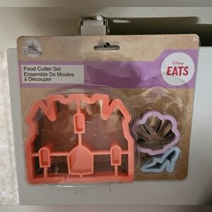 Disney Store Disney Eats Princess Food Cutter Set Metal NEW